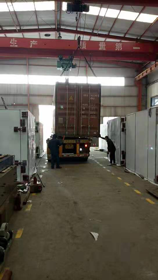 Equipment delivery site（发货现场）