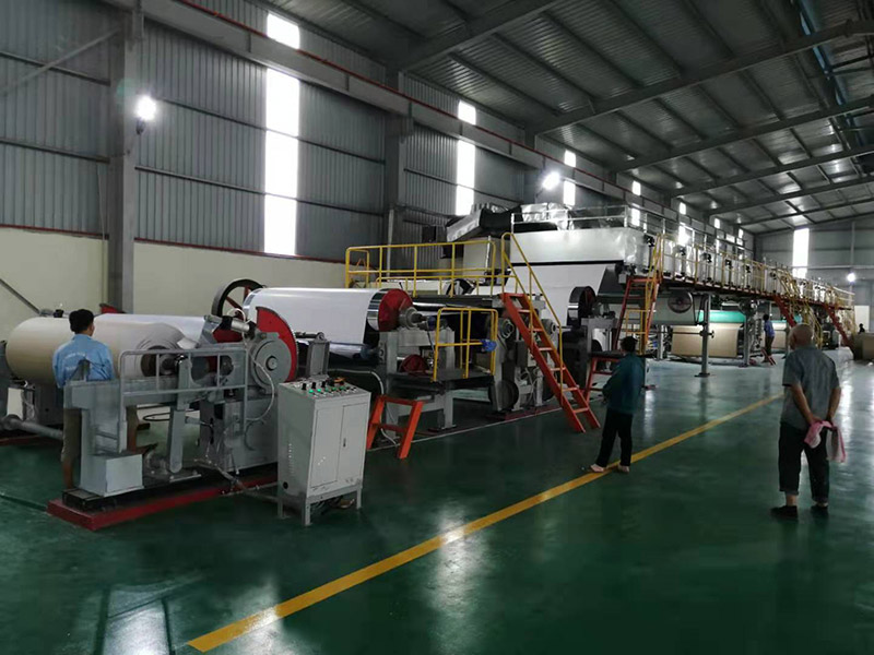 Carton paper coater machine