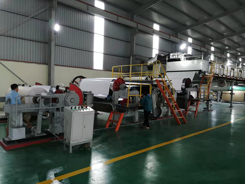 Carton paper coater machine